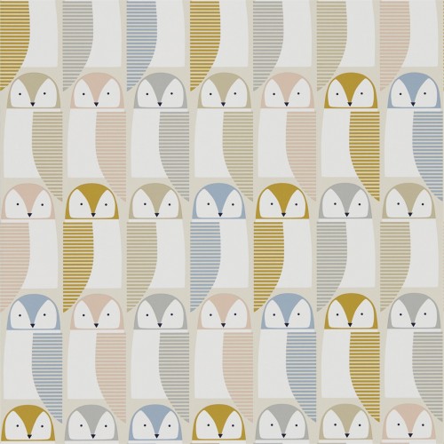 Обои Scion Noukku Barnie Owl 111518 Обои Scion Noukku Barnie Owl 111518