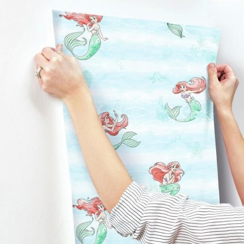 Обои York Disney IV Disney The Little Mermaid Swim DI0954 Обои York Disney IV Disney The Little Mermaid Swim DI0954