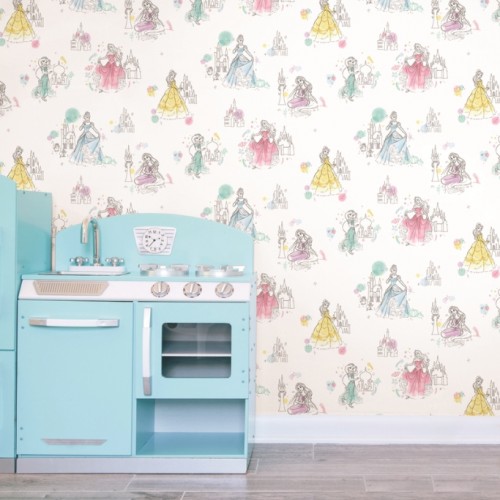 Обои York Disney IV Disney Princess Pretty Elegant DI0968 Обои York Disney IV Disney Princess Pretty Elegant DI0968