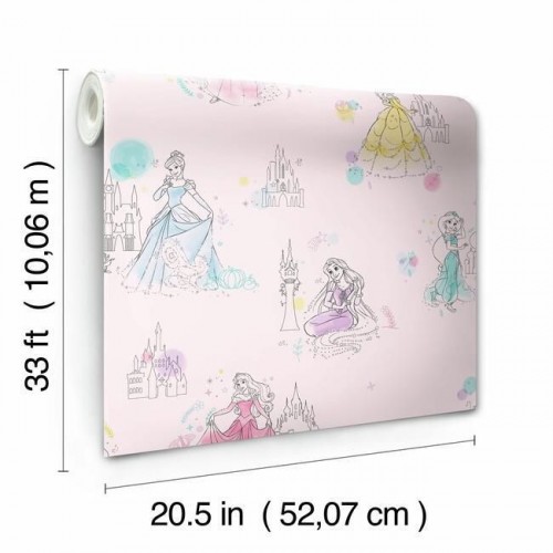 Обои York Disney IV Disney Princess Pretty Elegant DI0969 Обои York Disney IV Disney Princess Pretty Elegant DI0969
