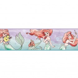 Бордюр York Disney IV Disney The Little Mermaid Ariel & Friends DI1016BD