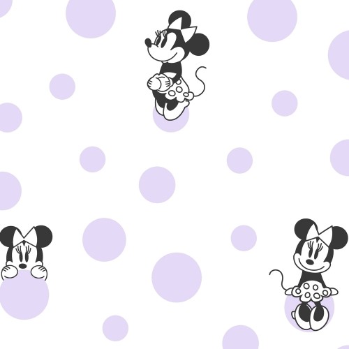 Обои York Disney IV Disney Minnie Mouse Dots DI1028 Обои York Disney IV Disney Minnie Mouse Dots DI1028