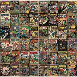 Панно York Disney IV Marvel Comic Cover RMK11410M