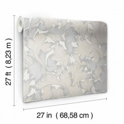 Обои York Modern Heritage 125th Anniversary Acanthus Toss NV5509