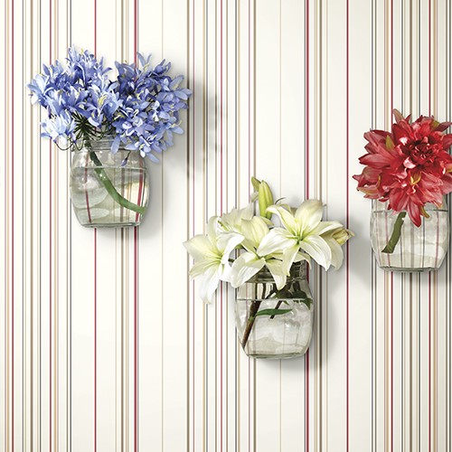 Обои Waverly Stripes SV2620 Обои Waverly Stripes SV2620