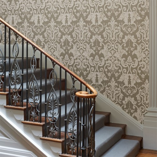 Обои Zoffany Constantina Damask Marmorino 312034 Обои Zoffany Constantina Damask Marmorino 312034