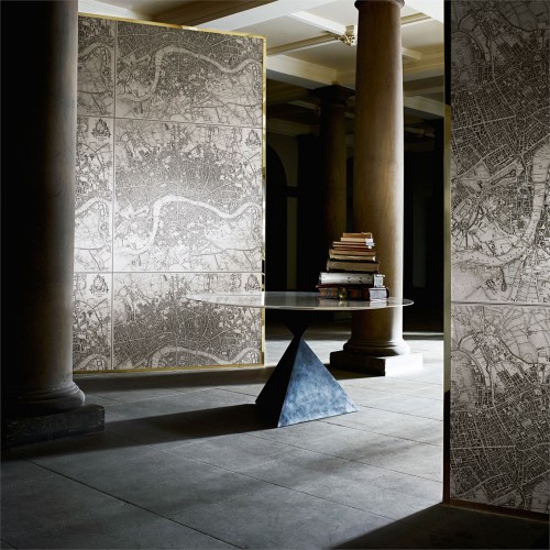 Обои Zoffany Phaedra Wallpaper London-1832 312623 фото в интерьере