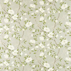 Обои Zoffany Woodville Papers Romey`s Garden Silver 311333