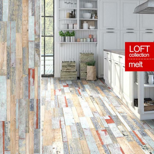 Пробковый пол клеевой Corkstyle Loft Melt 1235×305×6 Пробковый пол клеевой Corkstyle Loft Melt 1235×305×6