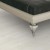 Пробковый пол клеевой Corkstyle Wood Oak Polar White фото в интерьере
