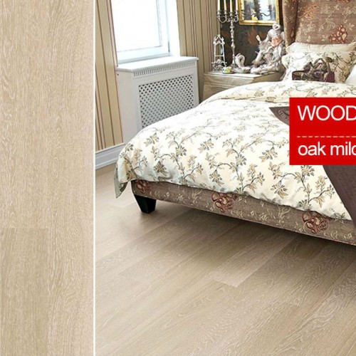 Пробковый пол клеевой Corkstyle Wood XL Oak Milch 1235×200×6