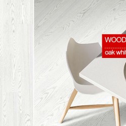 Пробковый пол клеевой Corkstyle Wood XL Oak White 1235×200×6
