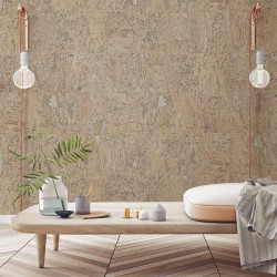 Пробковая стеновая панель Wicanders Dekwall Ambiance Stone Art Platinum TA24001 600×300×3