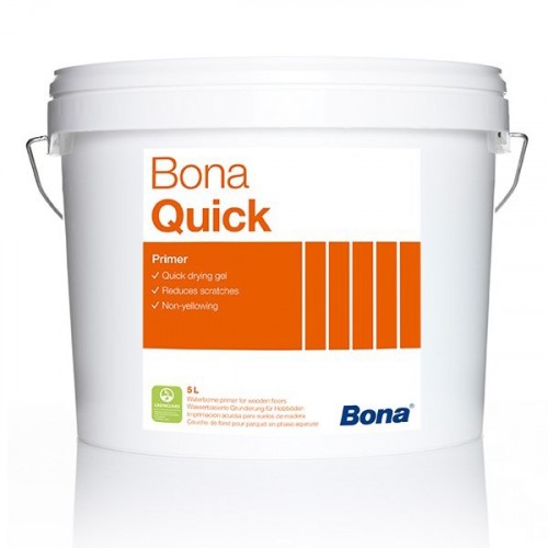 Грунтовка для паркета Bona Quick полиуретановая на водной основе 5 л Грунтовка для паркета Bona Quick полиуретановая на водной основе 5 л