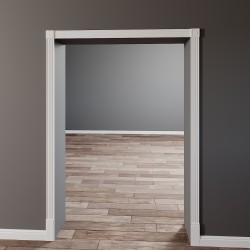 Дверной декор под покраску Evrowood Квадрат K01