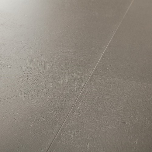 Виниловый пол Quick Step замковый Ambient Click Бетон шлифованный темно-серый AMCL40141