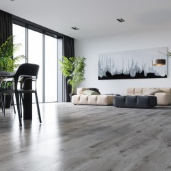 Кварцвиниловый SPC ламинат Fargo Comfort XXL Дуб Каменный Берег DL 1602 1520×227×4