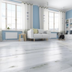 Кварцвиниловый SPC ламинат Fargo Comfort XXL Дуб Снежный DL 1601 1520×227×4