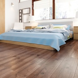 Кварцвиниловый SPC ламинат Fargo Comfort Дуб Южная Ночь 81996-6 1220×180×4