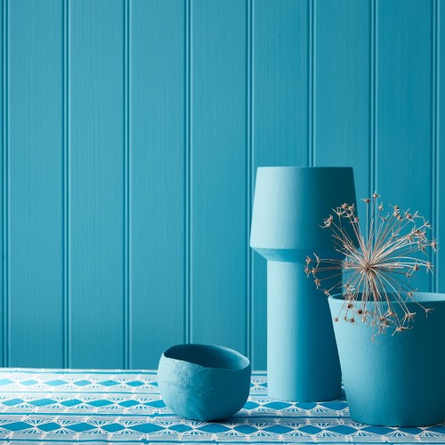 Краска Little Greene цвет Old School blue 259 Intelligent Satin 1 л