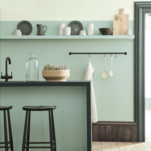 Краска Little Greene цвет Aquamarine 138 Absolute Matt 0,25 л