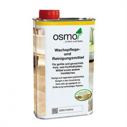 Прозрачная эмульсия для ухода и очистки древесины Osmo 3029 WPR Wachspflege und Reinigungsmittel
