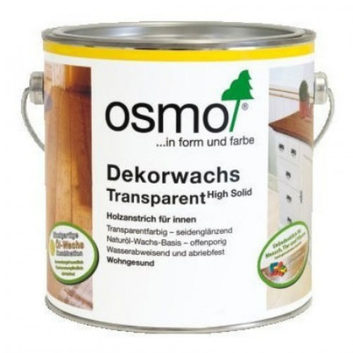 Масло с твердым воском для дерева Osmo Dekorwachs Transparent цвет 3143 Коньяк шелковисто-матовый 0,125 л
