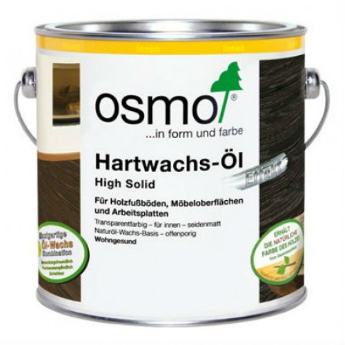 Масло с твердым воском Osmo Hartwachs-Ol Effekt Natural цвет 3041 Натуральный тон шелковисто-матовый 2,5 л