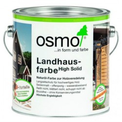 Краска укрывная для дерева Osmo Landhausfarbe цвет 2506 Темно-синий 0,125 л