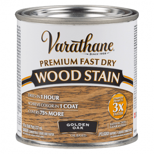 Цветное масло для дерева Varathane Fast Dry 262021 Золотой дуб 0,236 л
