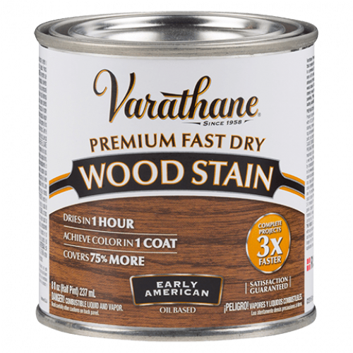 Цветное масло для дерева Varathane Fast Dry 262024 Ранне-американский 0,236 л