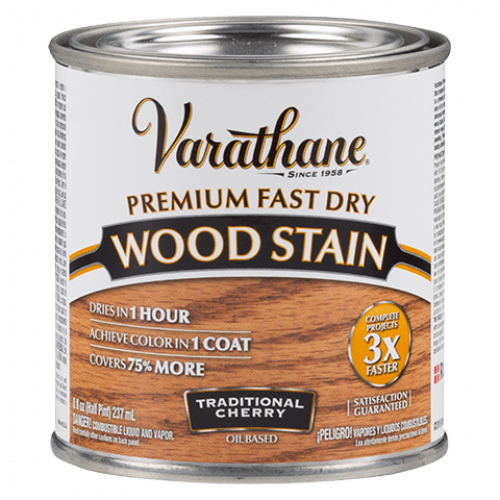 Цветное масло для дерева Varathane Fast Dry 262008 Традиционная вишня 0,946 л