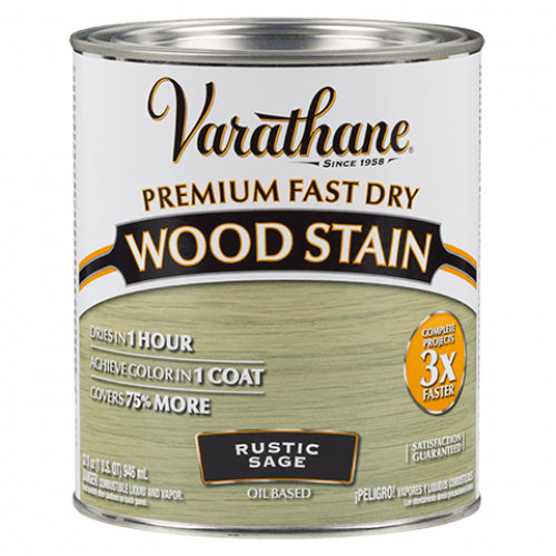 Цветное масло для дерева Varathane Fast Dry 297426 Шалфей 0,946 л