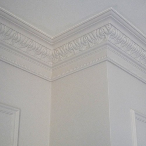 Потолочный плинтус под покраску Orac Decor Luxxus C219 2000×130×176