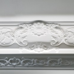 Потолочный плинтус под покраску Orac Decor Orac Luxxus C201 2000×48×116