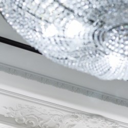 Потолочный плинтус под покраску Orac Decor Orac Luxxus C201 2000×48×116