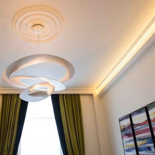 Потолочный плинтус под покраску Orac Decor Select C217 2000×156×103