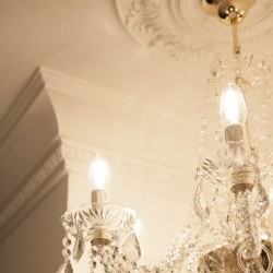 Потолочный плинтус под покраску Orac Decor Orac Luxxus C301 2000×144×170