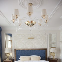 Потолочный плинтус под покраску Orac Decor Orac Luxxus C301 2000×144×170