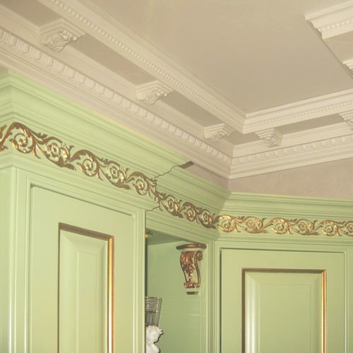 Потолочный плинтус под покраску Orac Decor Luxxus C303 2000×65×144