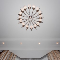 Потолочный плинтус под покраску гибкий Orac Decor Orac Luxxus C331F 2000×135×64