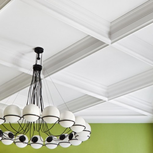 Потолочный плинтус под покраску Orac Decor Luxxus C332 2000×114×230