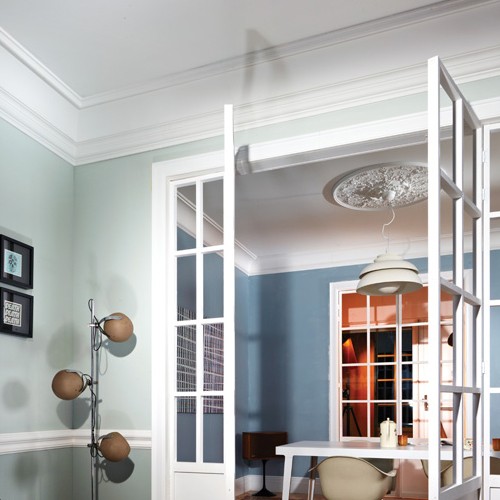 Потолочный плинтус под покраску Orac Decor Luxxus C336 2000×266×271