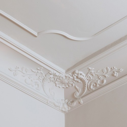 Потолочный плинтус под покраску Orac Decor Luxxus C338B 2000×182×182