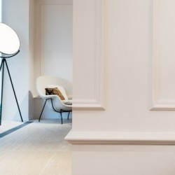 Потолочный плинтус под покраску Orac Decor Orac Luxxus C339 2000×64×141