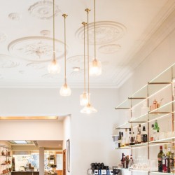 Потолочный плинтус под покраску Orac Decor Orac Luxxus C340 2000×256×135