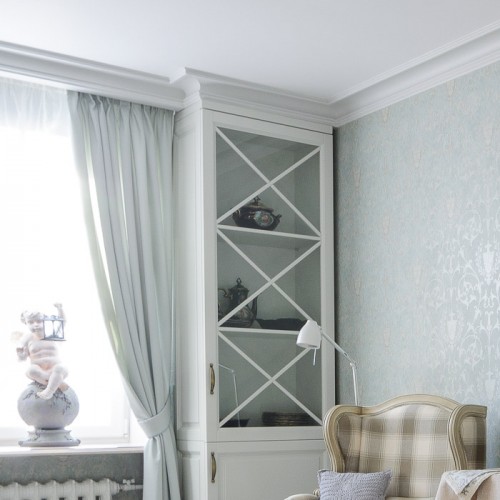 Потолочный плинтус под покраску гибкий Orac Decor Select C341F 2000×122×88