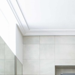 Потолочный плинтус под покраску Orac Decor Orac Luxxus C353 2000×165×30