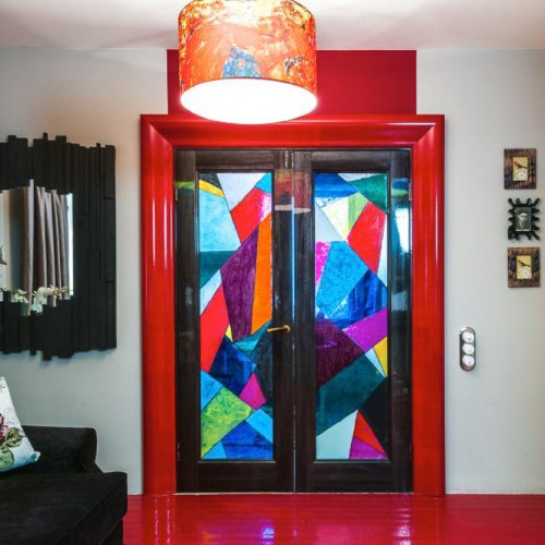 Потолочный плинтус под покраску Orac Decor Modern Shade C371 с подсветкой 2000×58×185