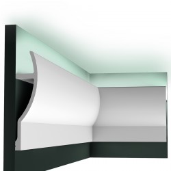 Профиль под покраску Orac Decor Fluxus C372 с подсветкой 2000×70×280